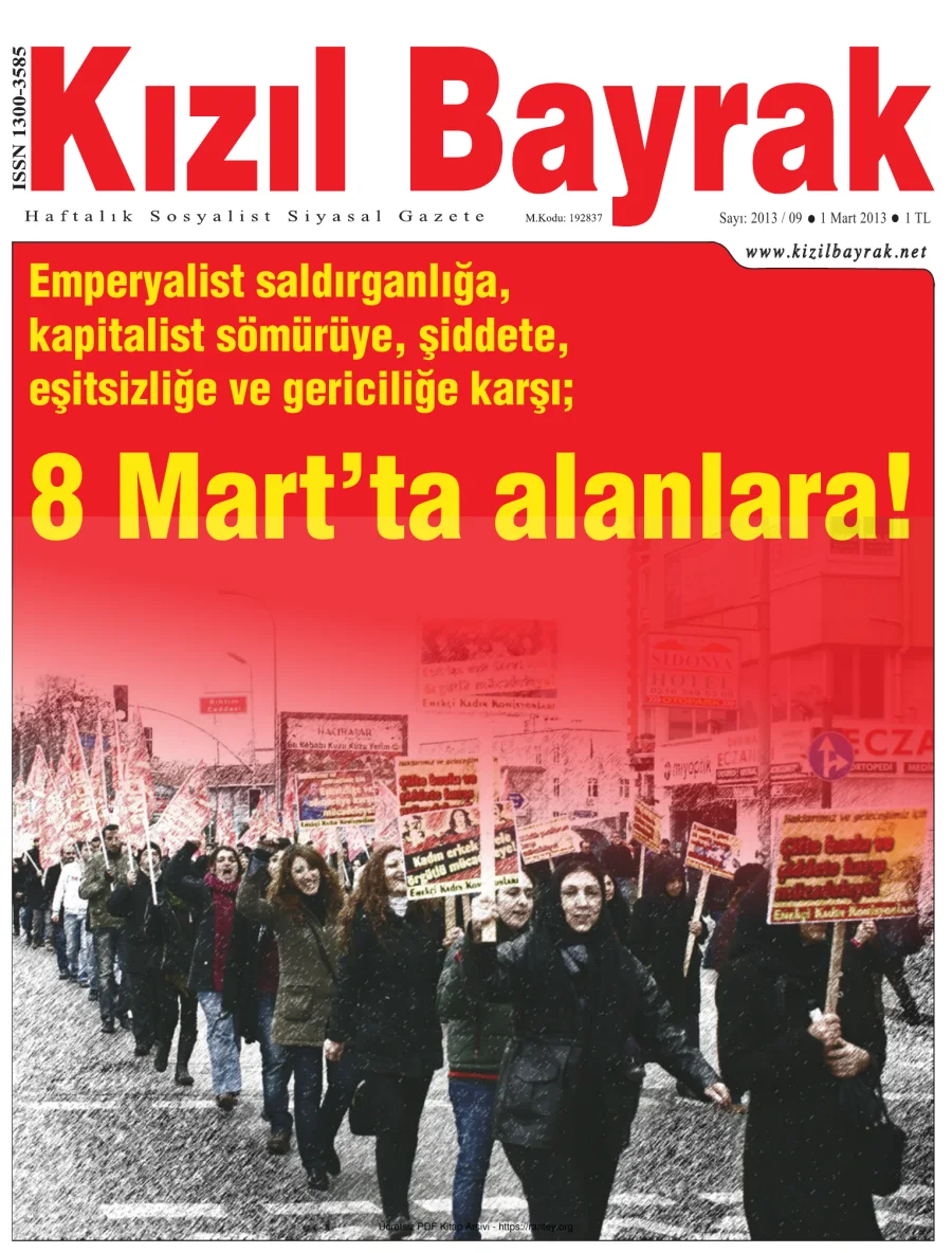 2013 Sayı 09 01 Mart kapak görseli