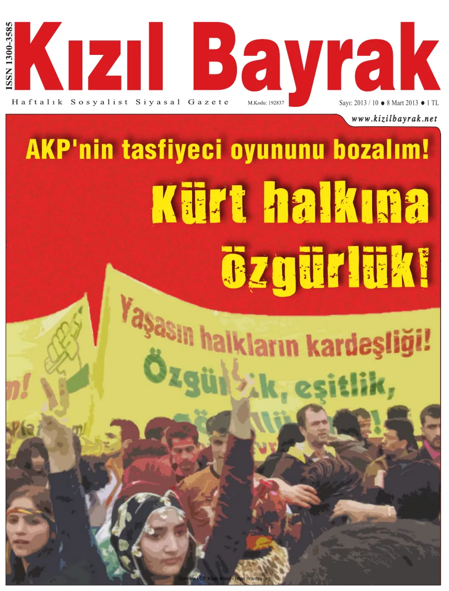 2013 Sayı 10 08 Mart kapak görseli