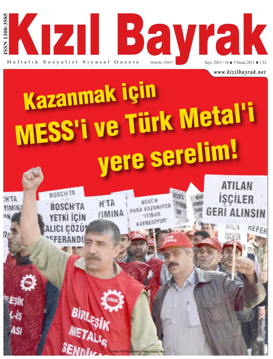 2013 Sayı 14 05 Nisan kapak görseli