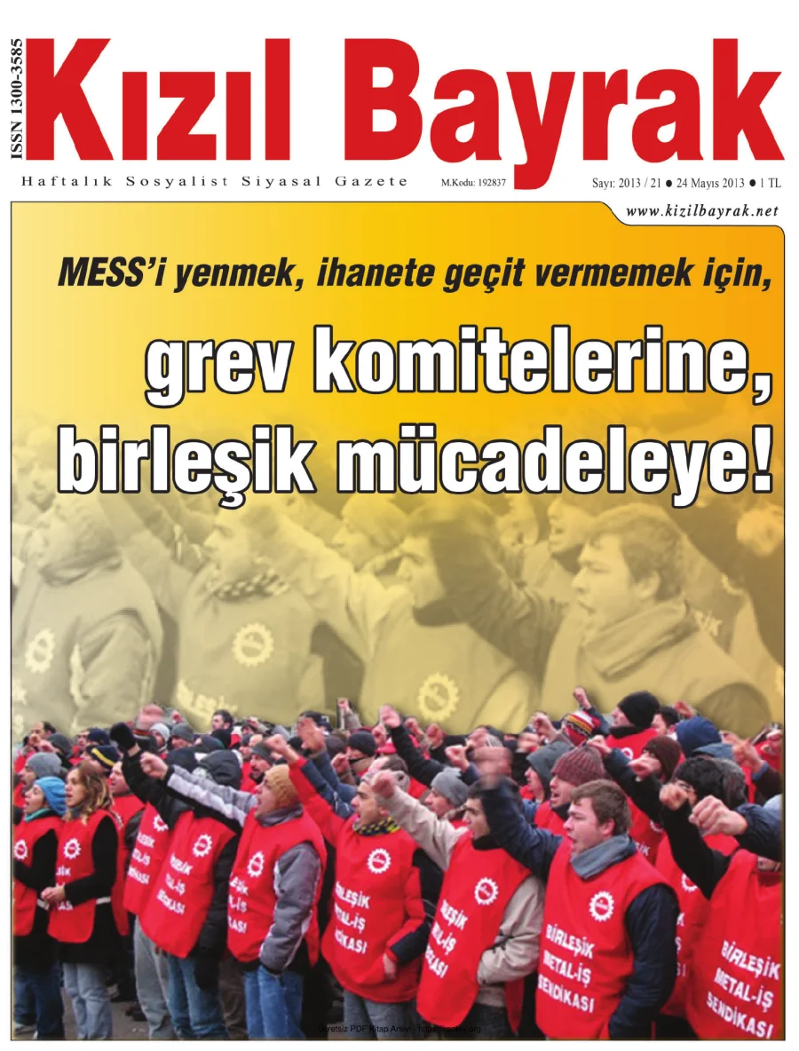 2013 Sayı 21 24 Mayıs kapak görseli