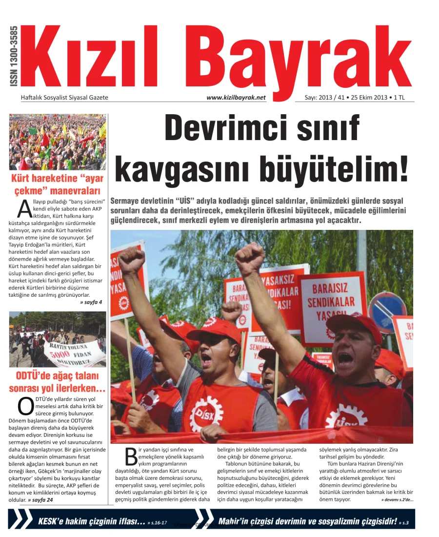 2013 Sayı 41 25 Ekim kapak görseli