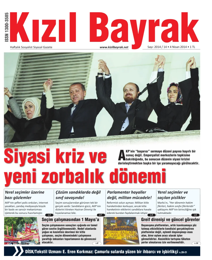 2014 Sayı 14 04 Nisan kapak görseli