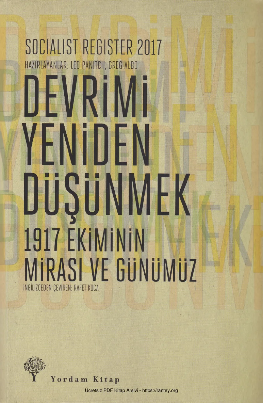 2017 Devrimi Yeniden Düşünmek kapak görseli