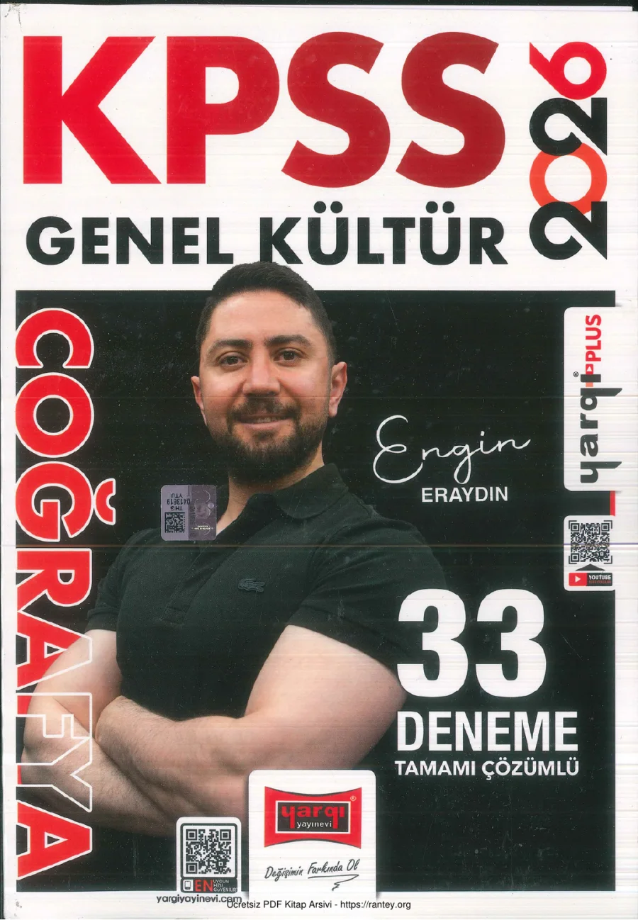 2026 YARGI KPSS COĞRAFYA 33 DENEME kapak görseli