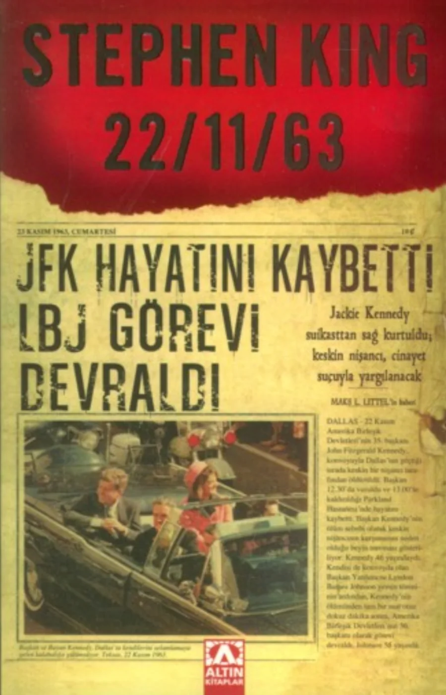 22/11/63 kapak görseli
