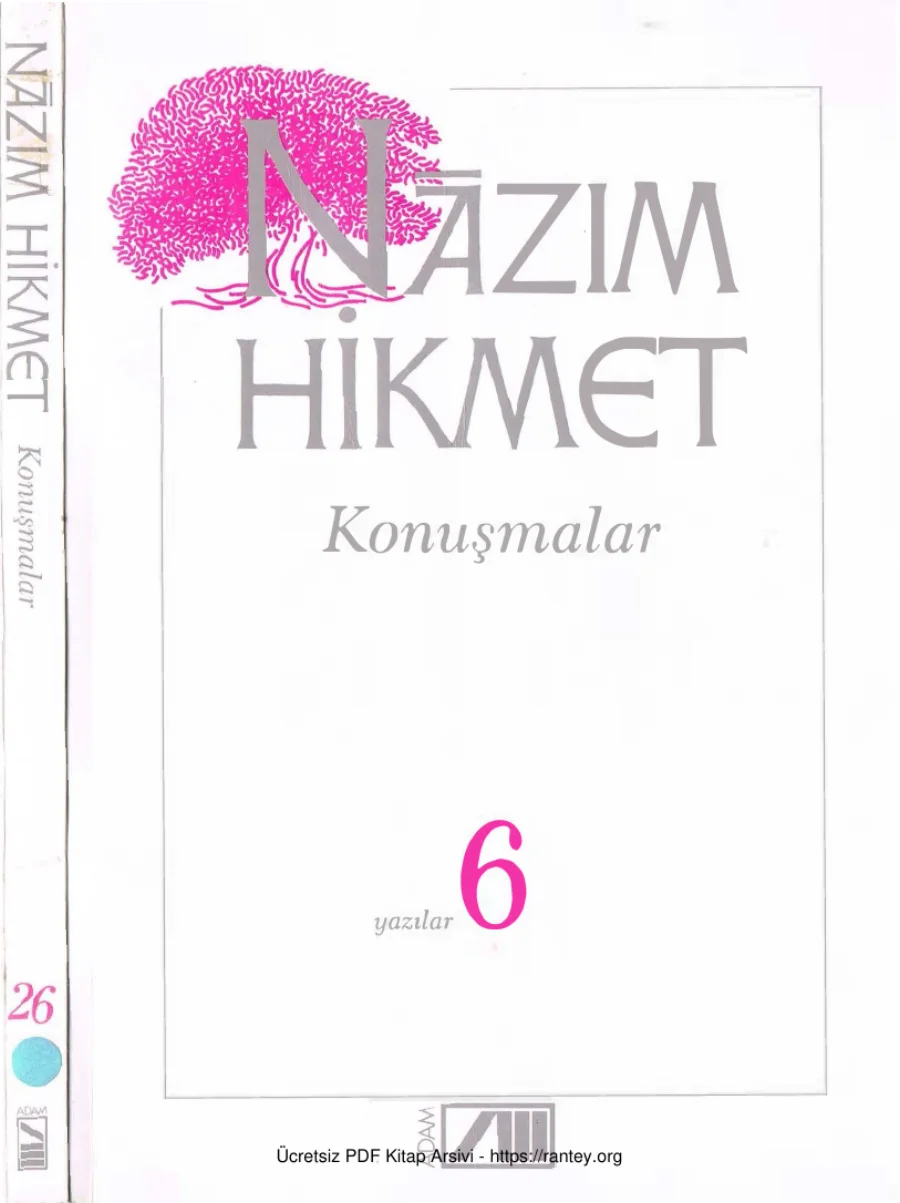 26 Konuşmalar Adam Yayınları kapak görseli