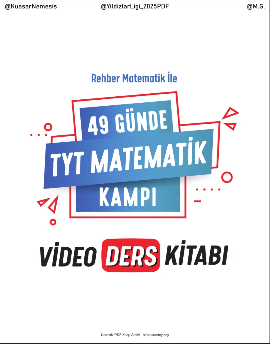 49 Günde TYT Matematik Video Ders kapak görseli