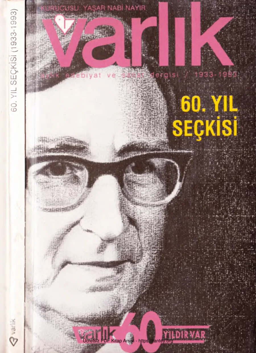 60 Yıl Seçkisi 1933 1993 Yılları Varlık Yayınları kapak görseli