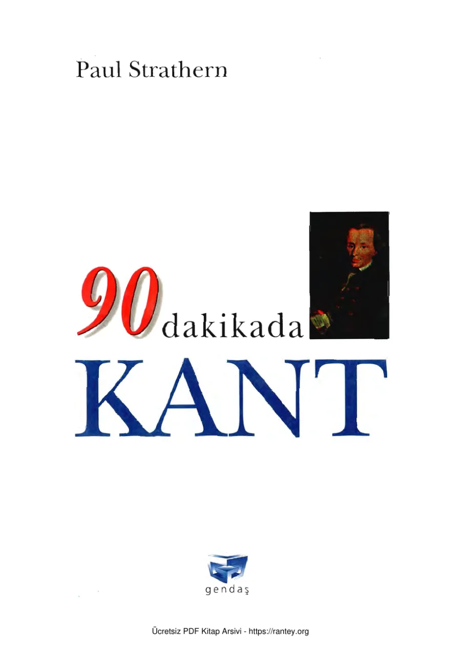 90 Dakikada Kant kapak görseli