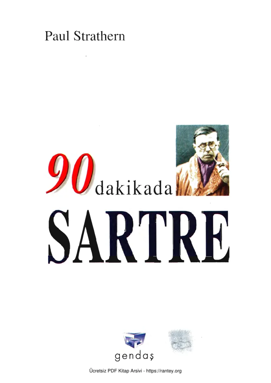 90 Dakikada Sartre kapak görseli