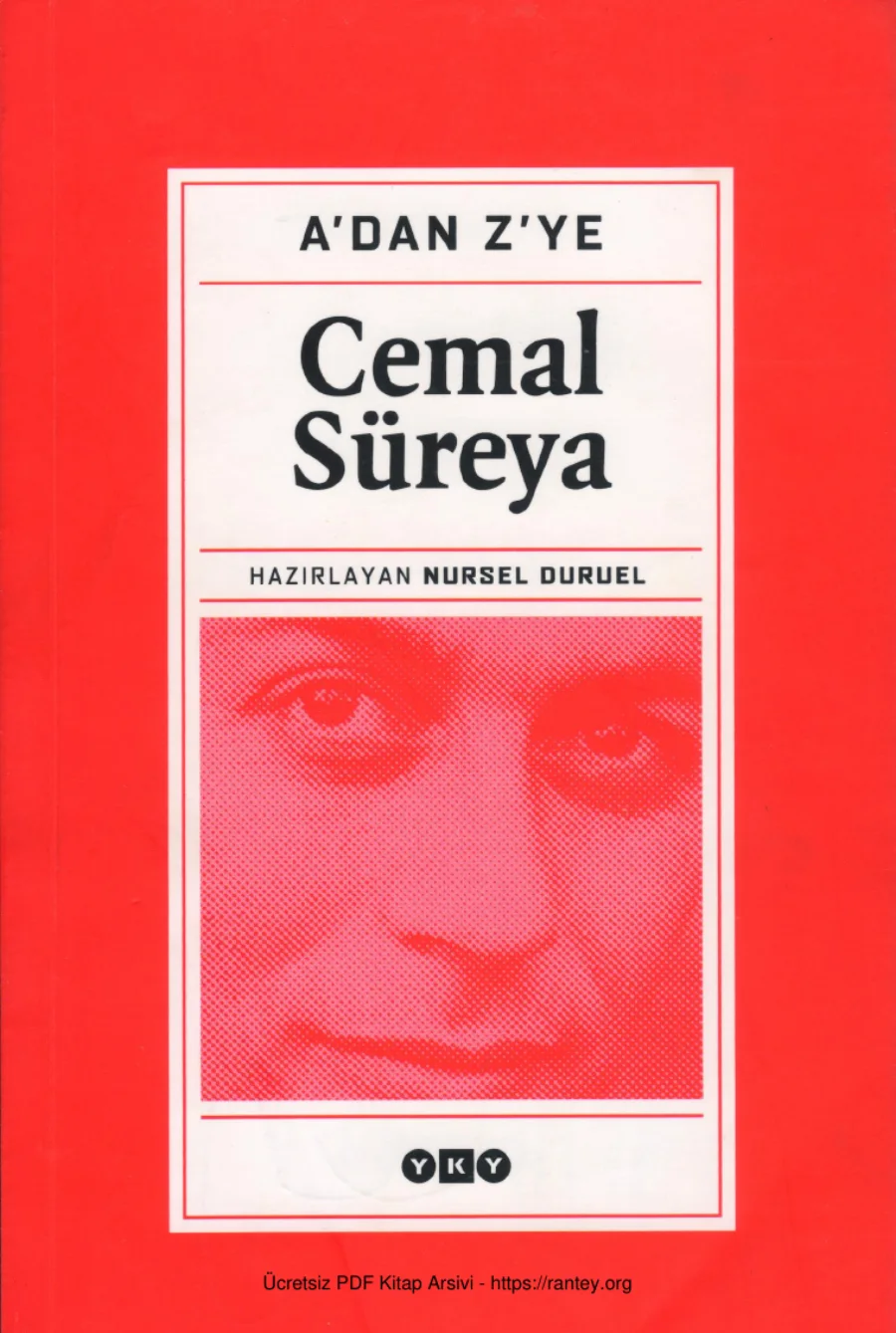 A'dan Z'ye Cemal Süreya kapak görseli