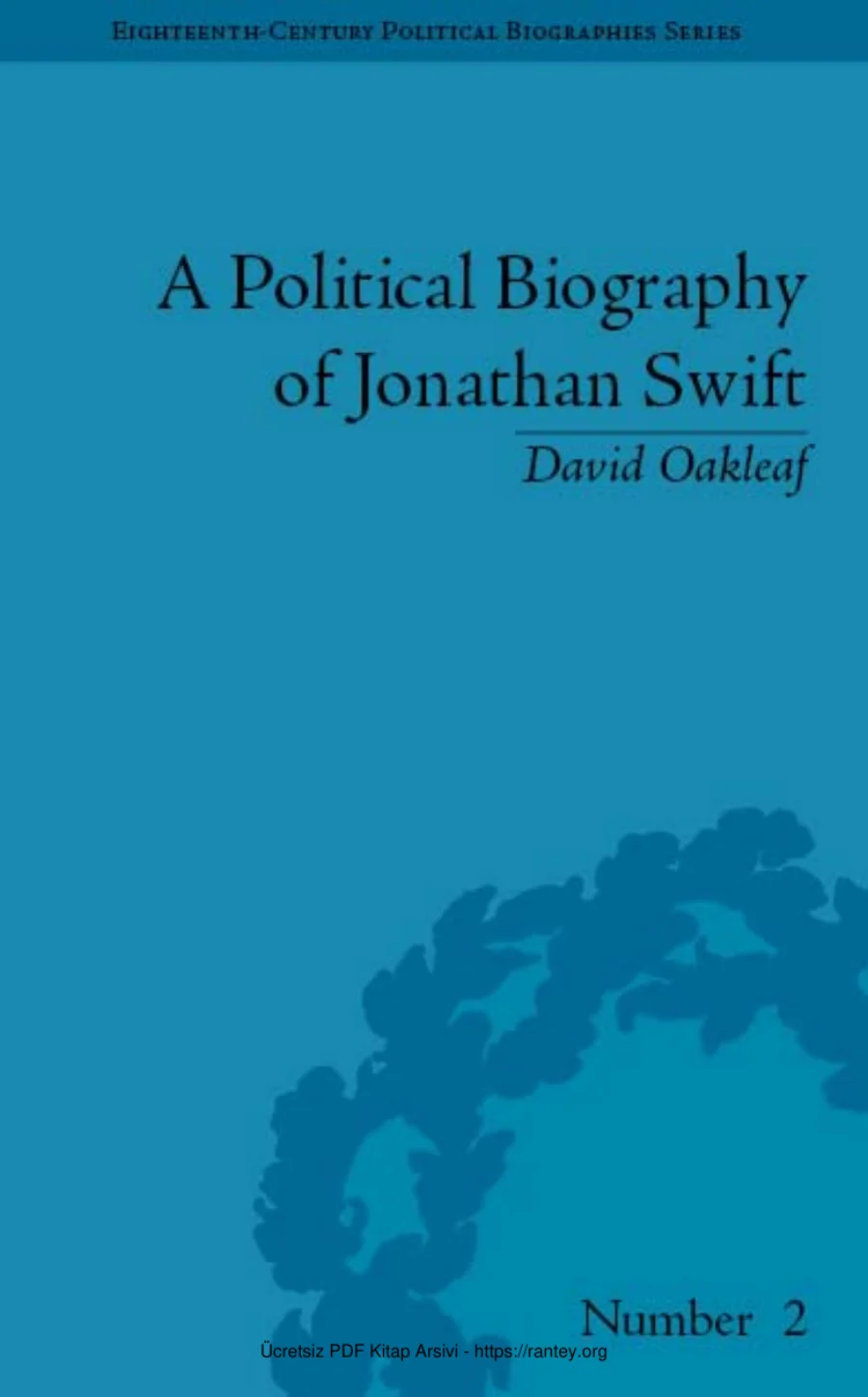 A Political Biography Of Jonathan Swift kapak görseli