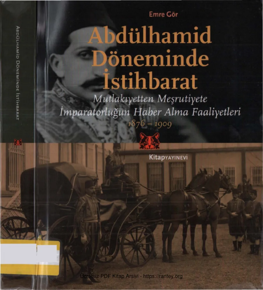 Abdülhamid Döneminde İstihbarat 1876 1909 kapak görseli