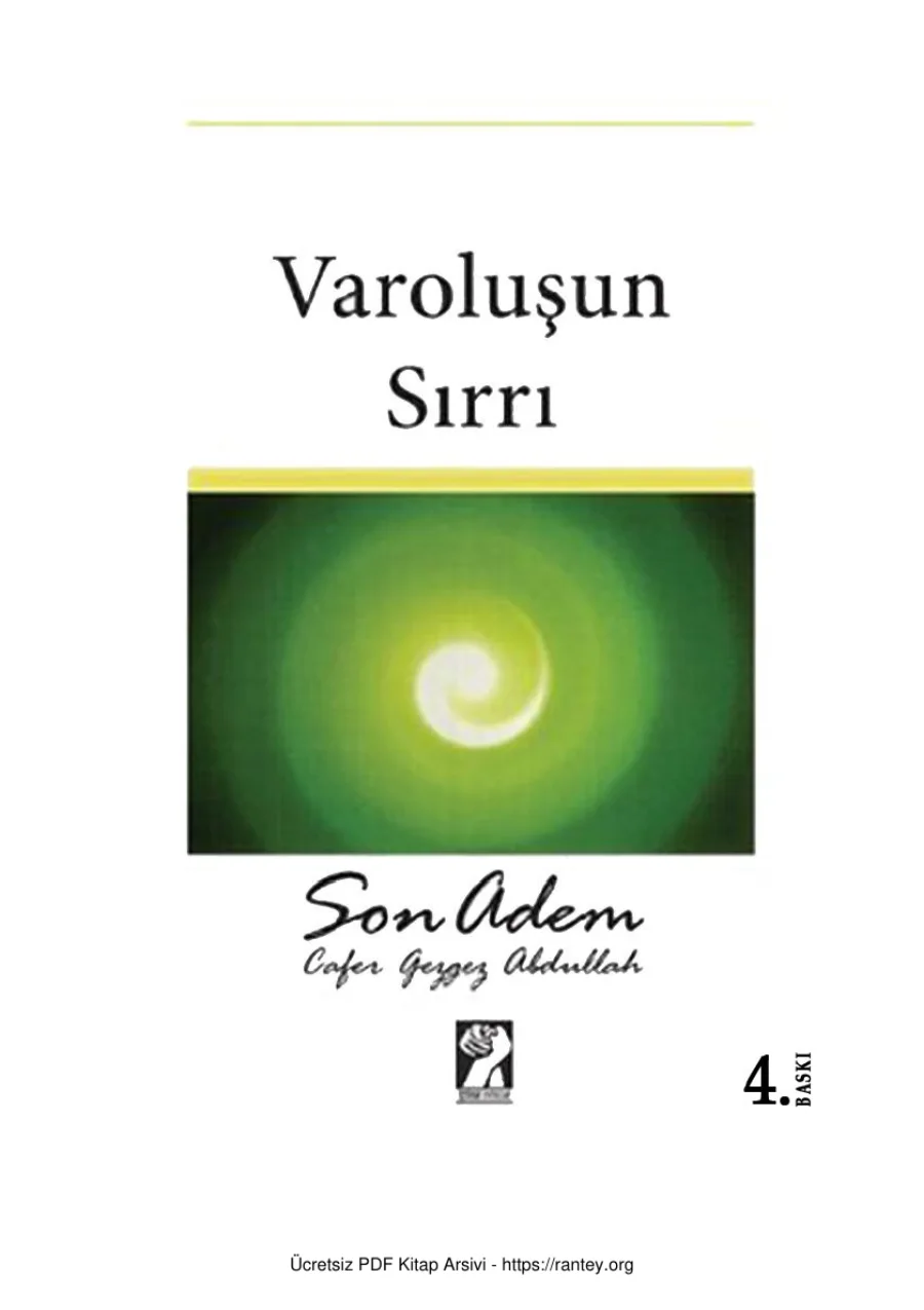 Abdullah Varoluşun Sırrı kapak görseli