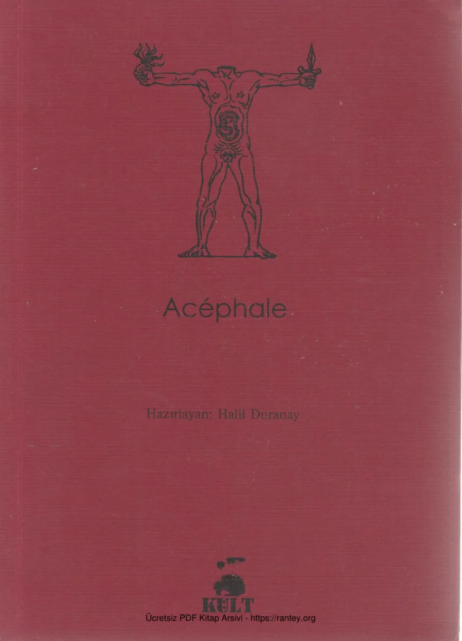 Acephale Kült Yayınları kapak görseli