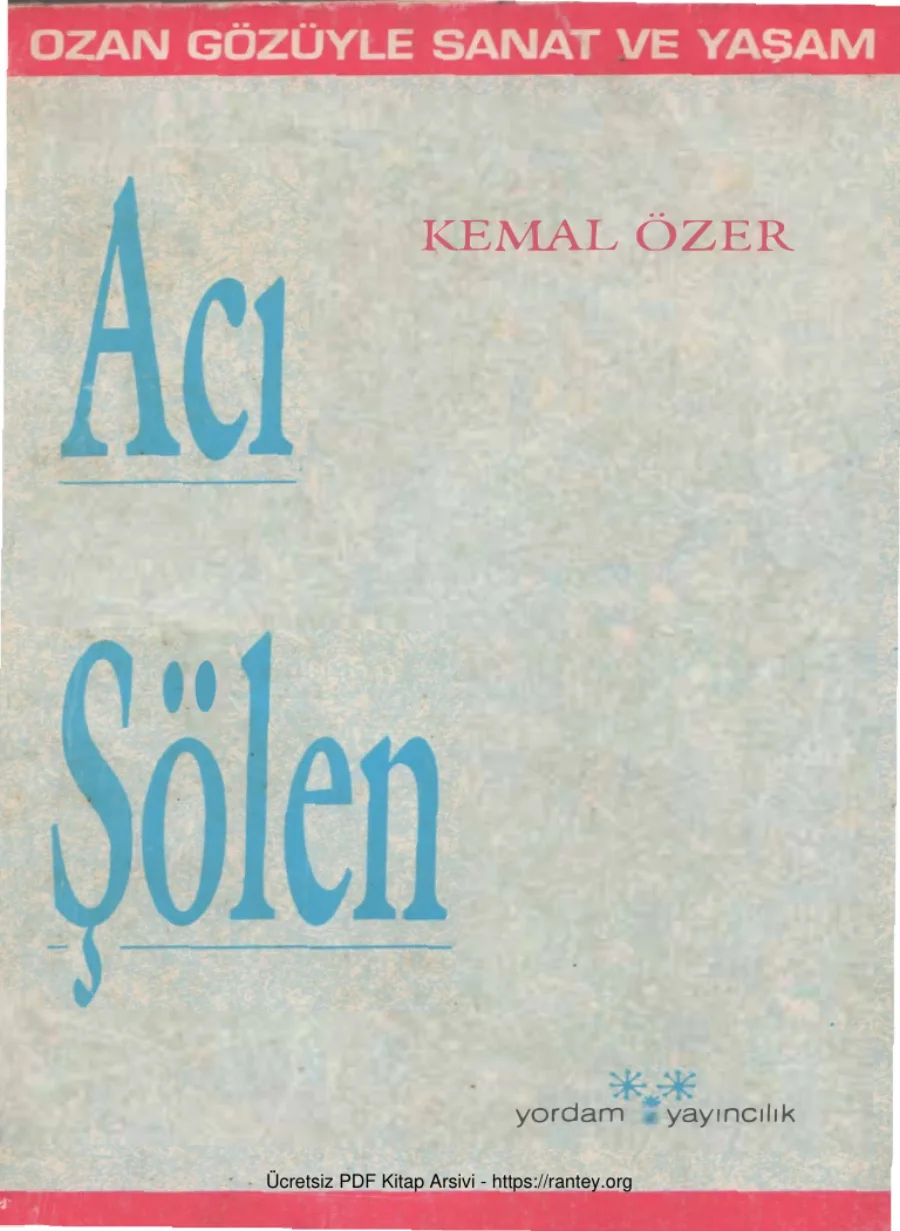 Acı Şölen kapak görseli