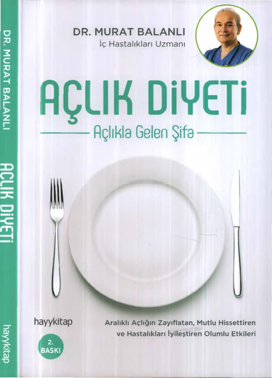 Açlık Diyeti Hayy kitap kapağı