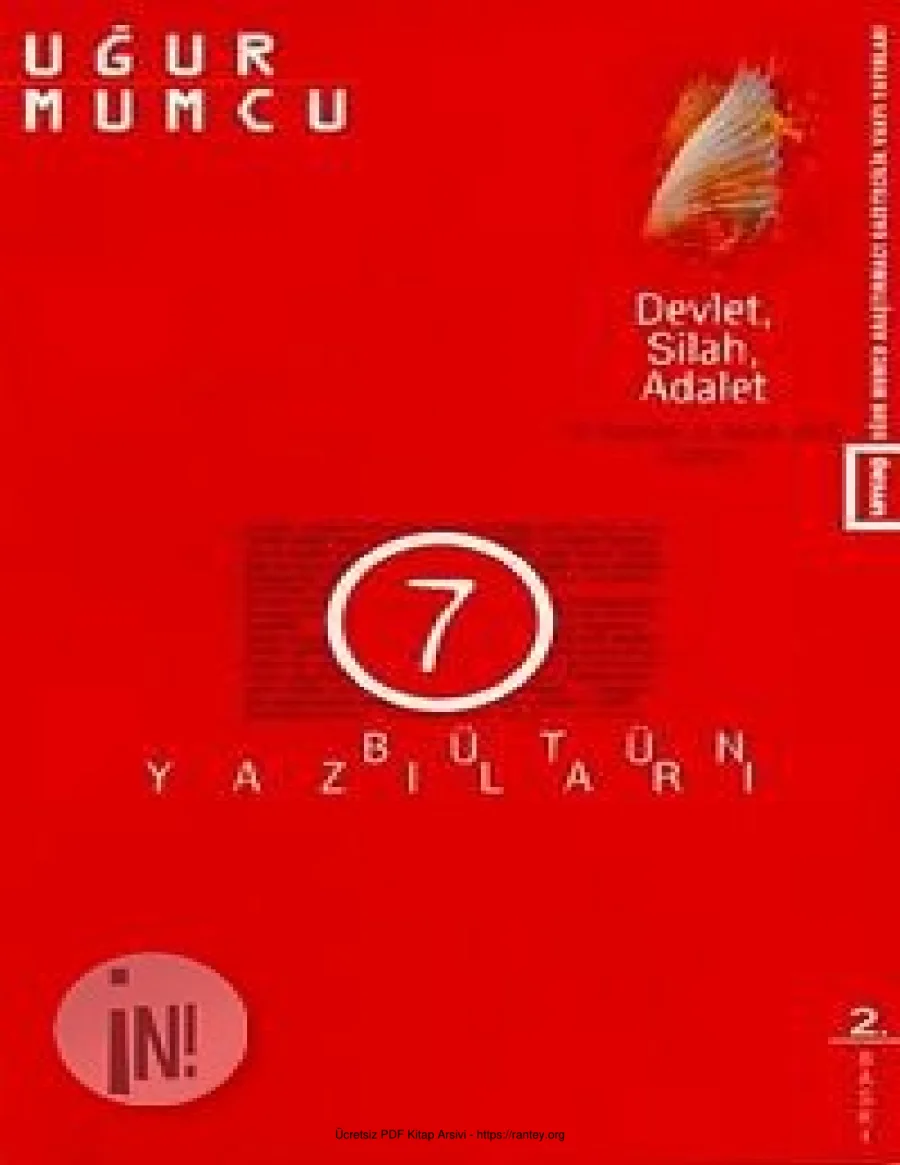 Adalet Ugur Mumcu kapak görseli
