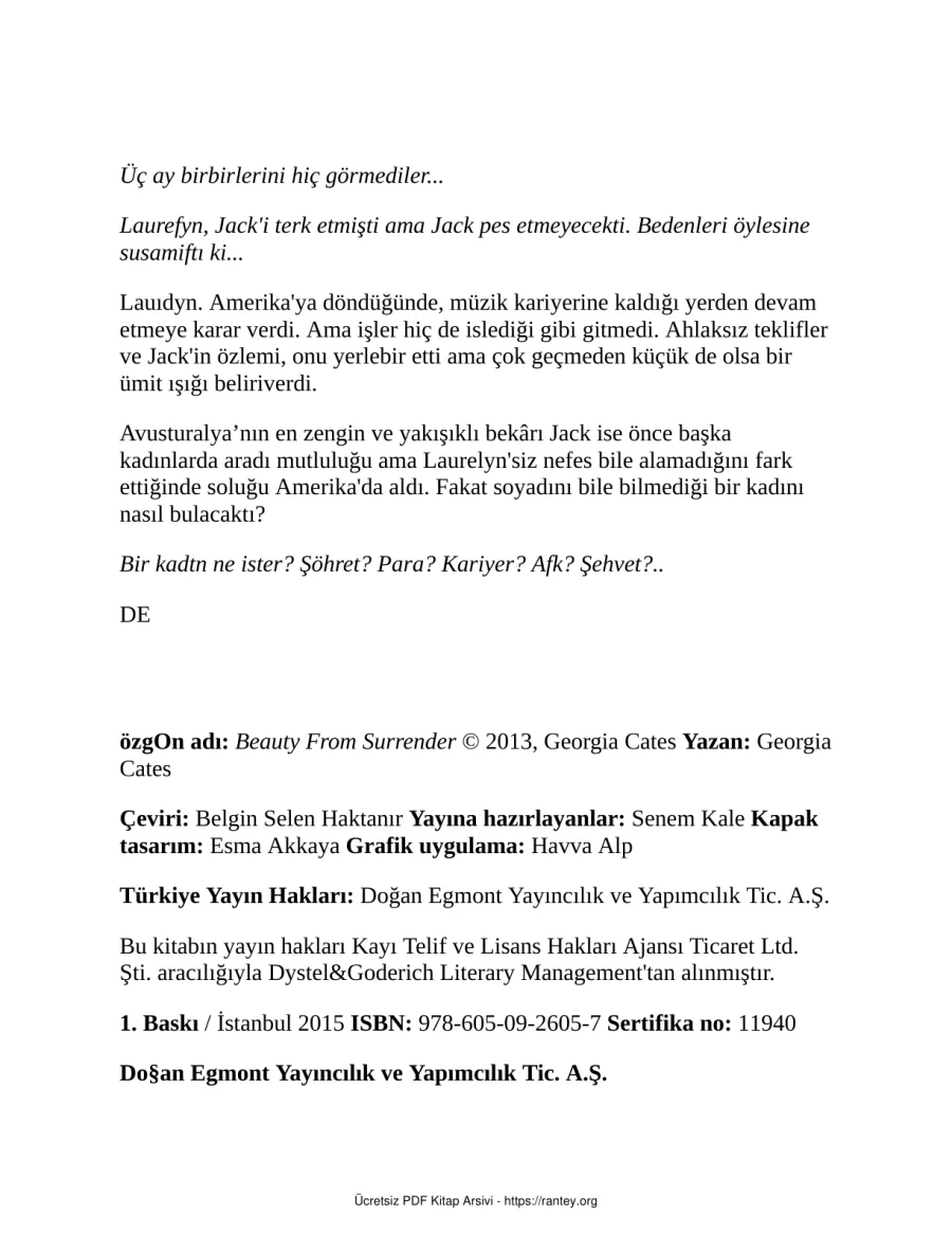 Adanmış Güzellik kapak görseli