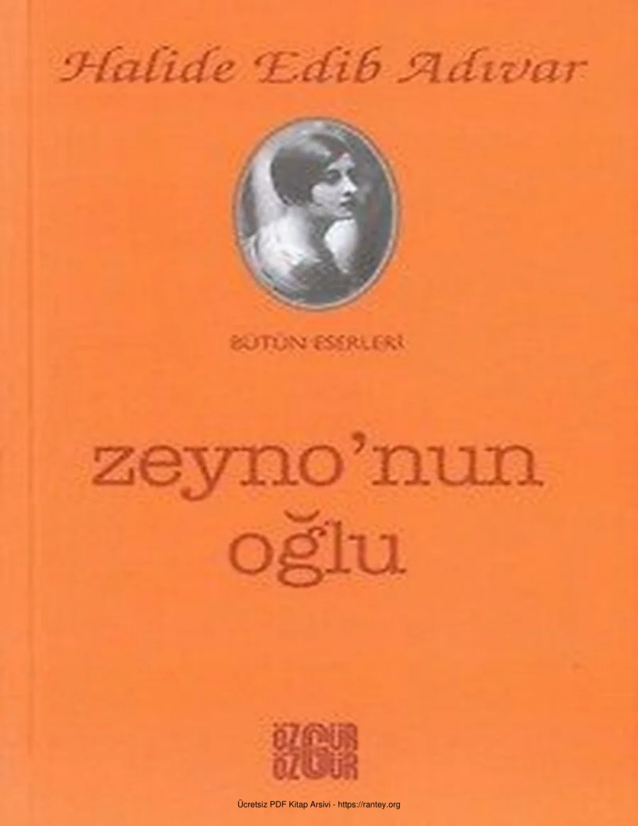 Adıvar Zeynonun Oğlu kapak görseli