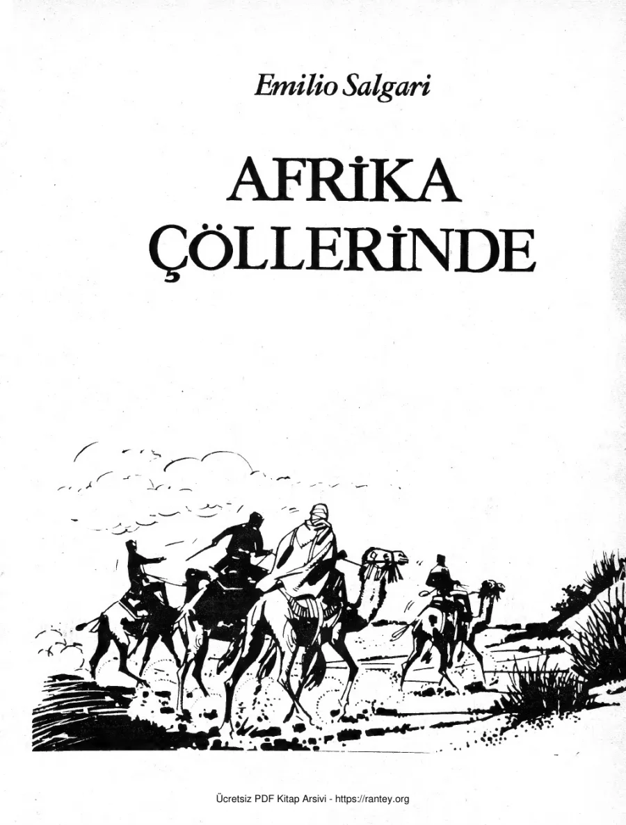 Afrika Çöllerinde kapak görseli