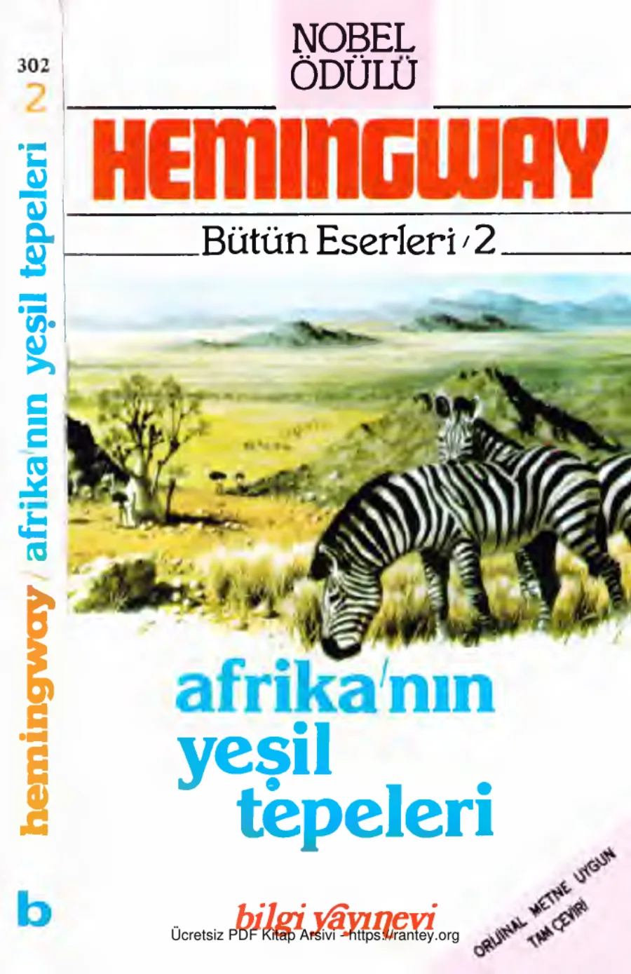 Afrikanın Yeşil Tepeleri kapak görseli