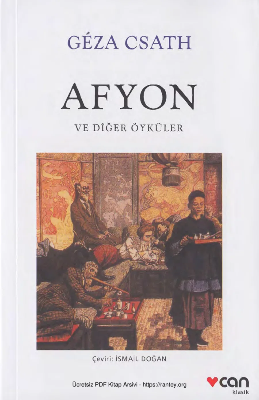 Afyon ve Diğer Öyküler kapak görseli