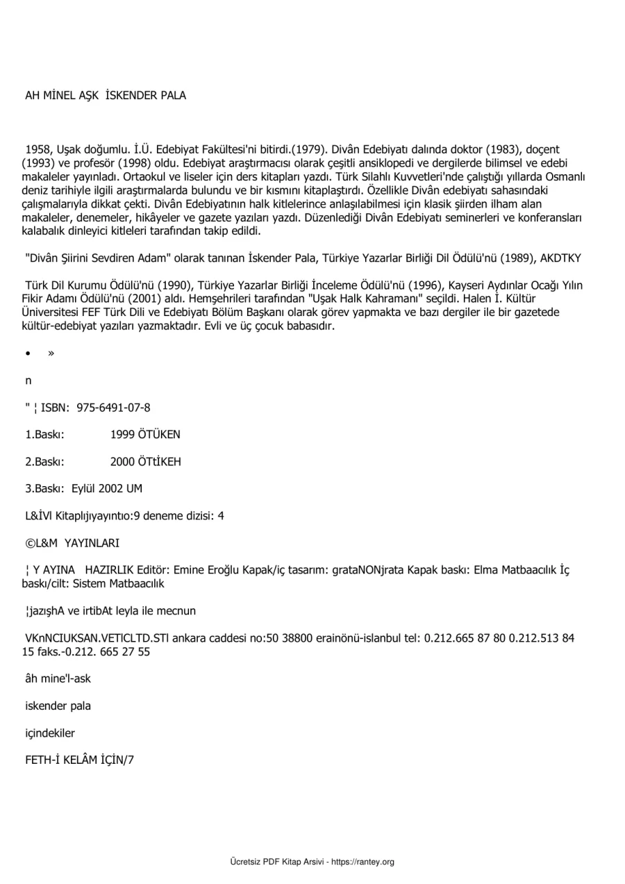 Ah Minel Ask kapak görseli
