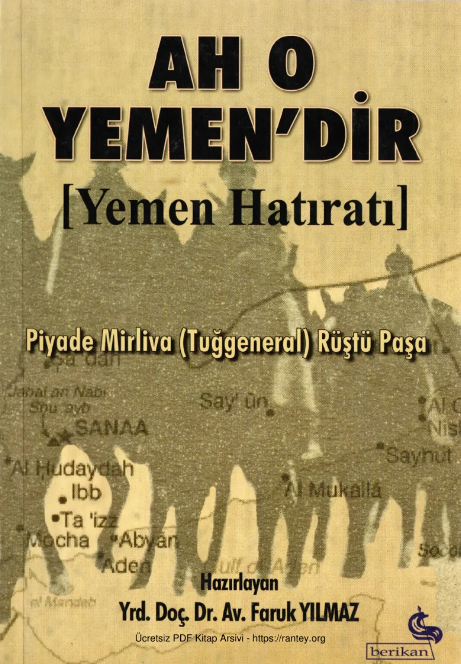 Ah O Yemendir Yemen Hatıratı kapak görseli