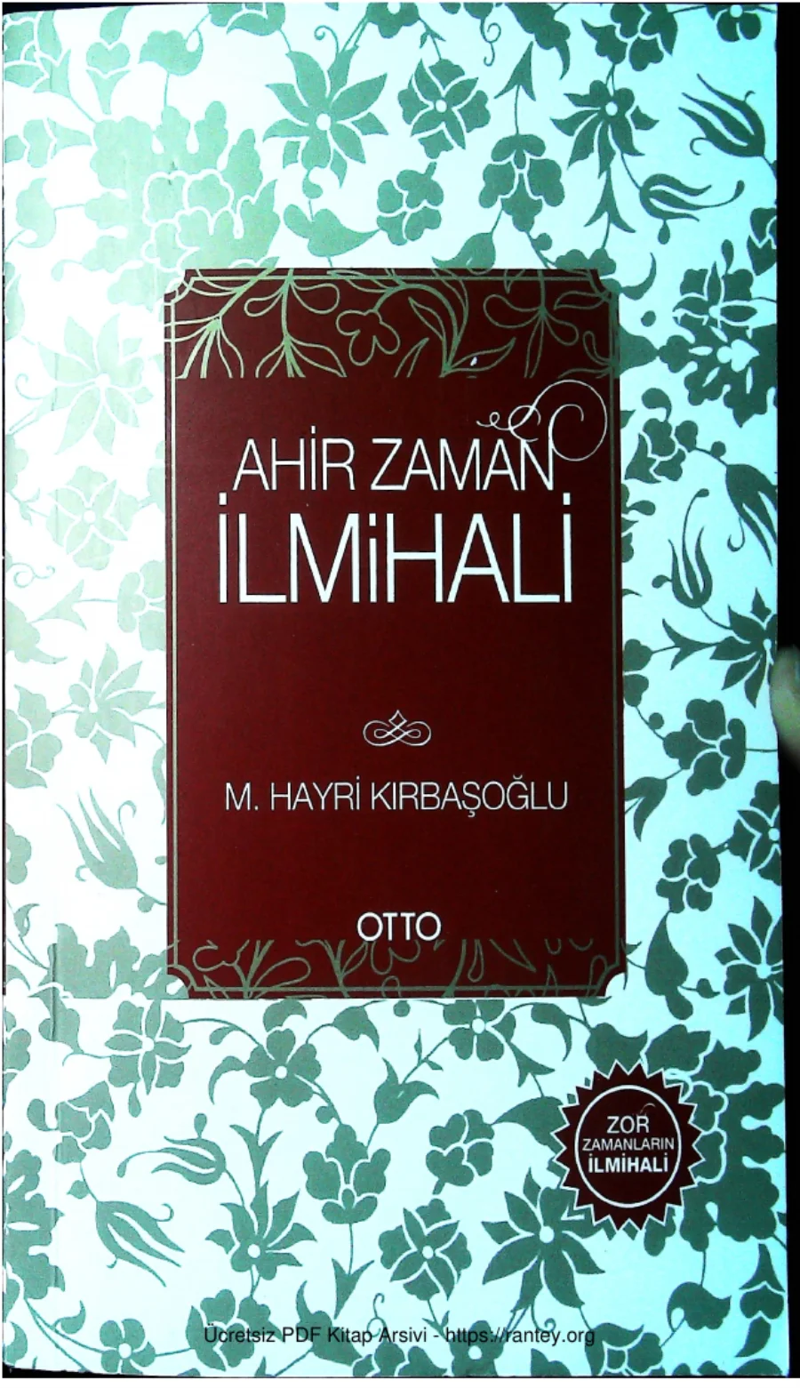 Ahirzaman Ilmihali OTTO kapak görseli