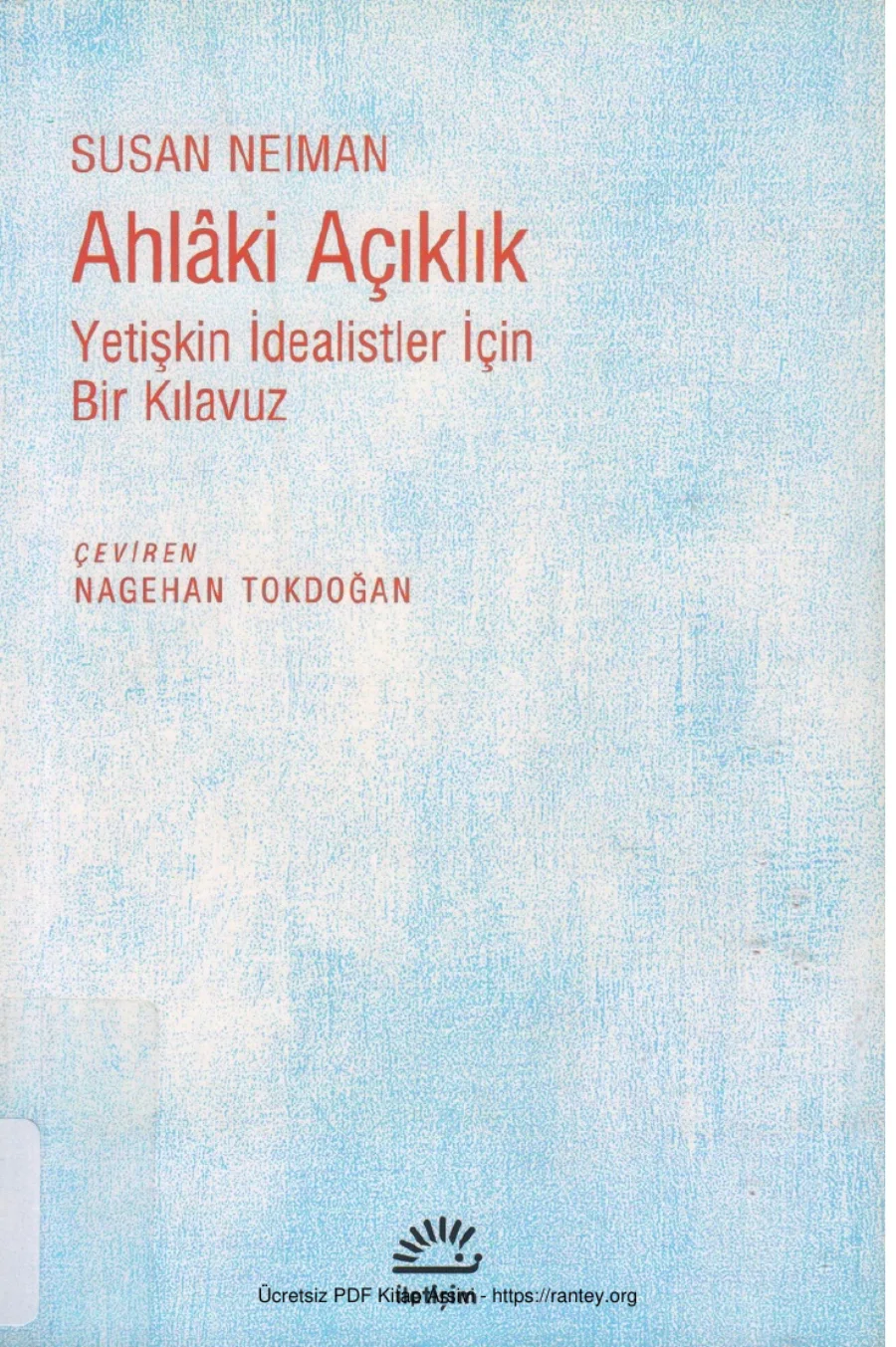 Ahlaki Açıklık kapak görseli