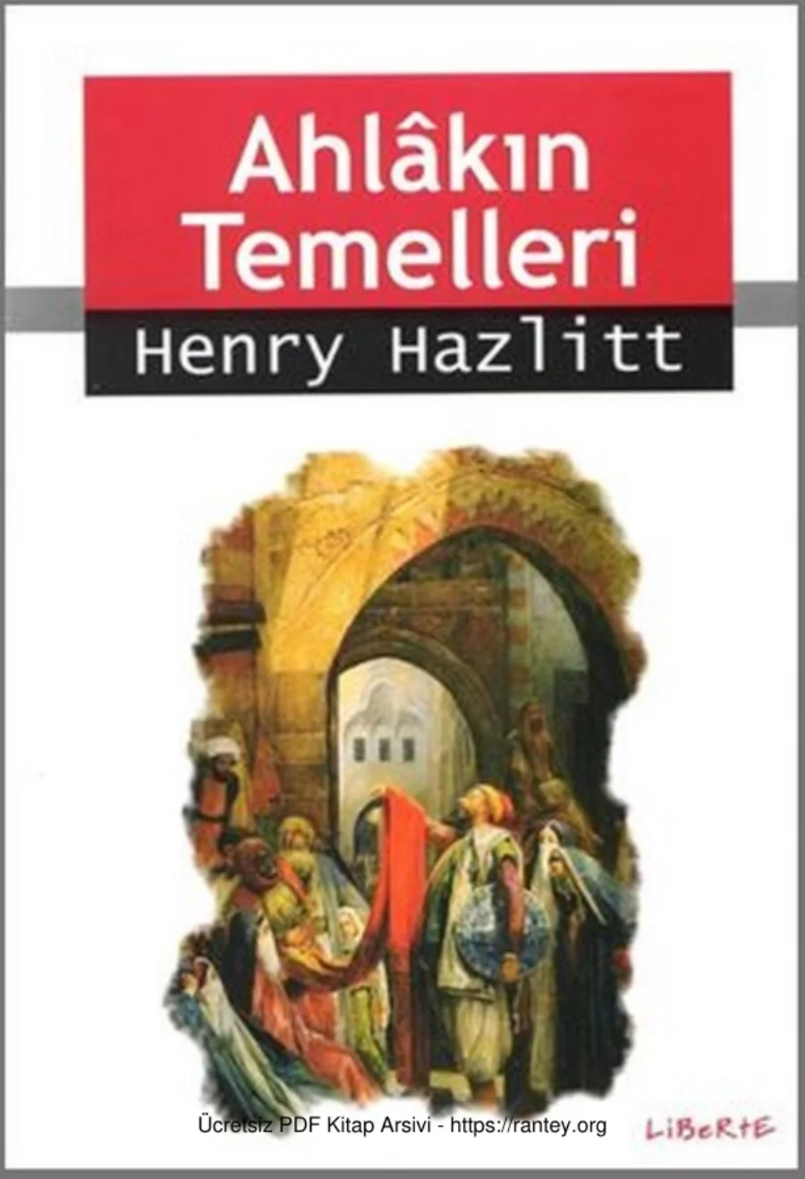 Ahlakın Temelleri Liberte Yayınları kapak görseli