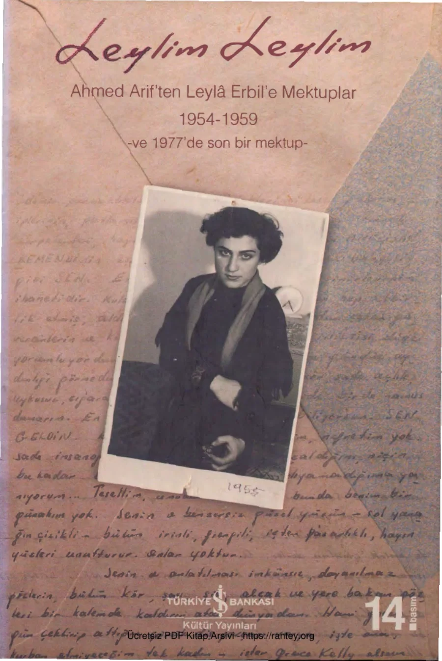 Ahmed Ariften Leyla Erbile Mektuplar 1954 1959 kapak görseli