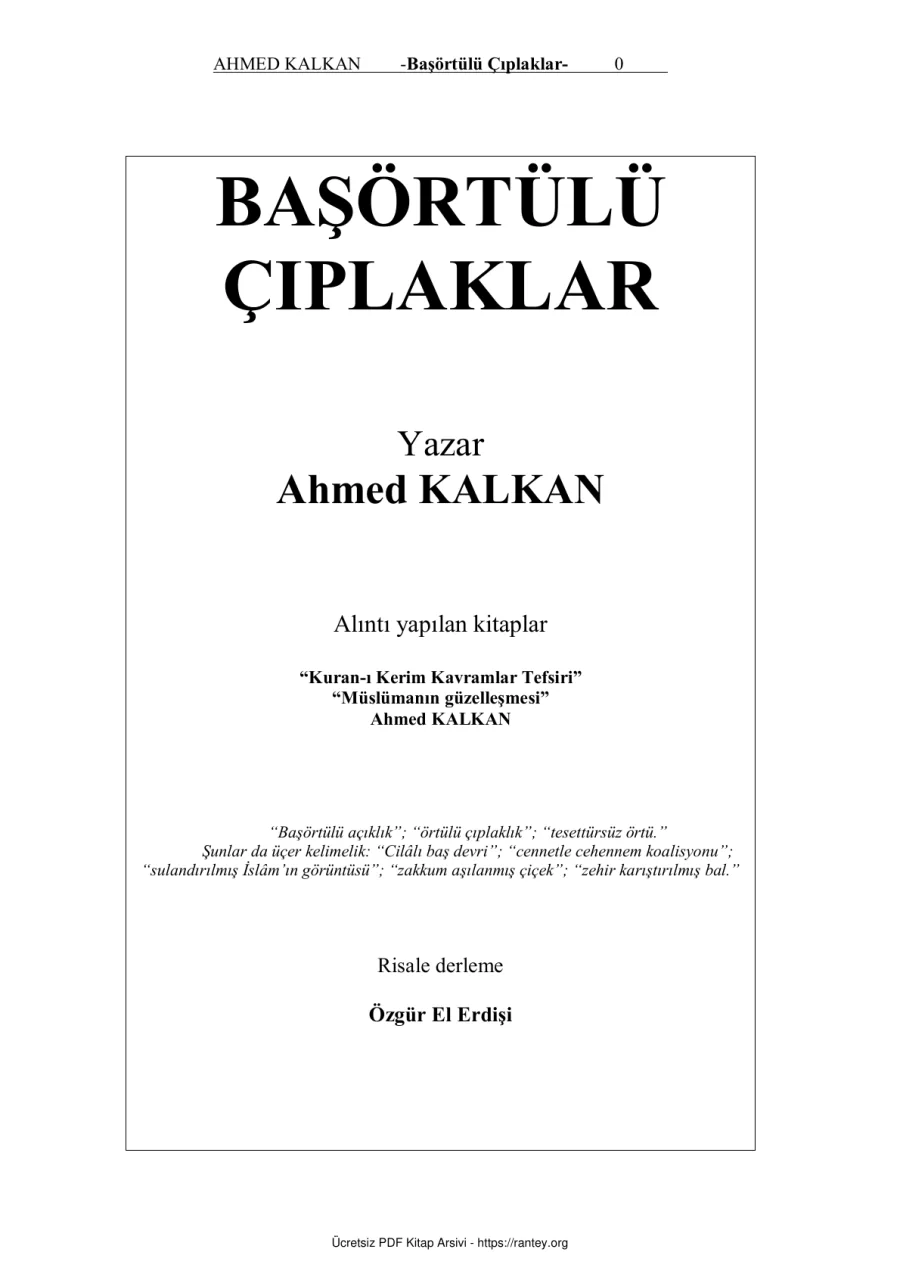 AHMED KALKAN Ebu Abdulmumin Tekin Mıhçı kapak görseli