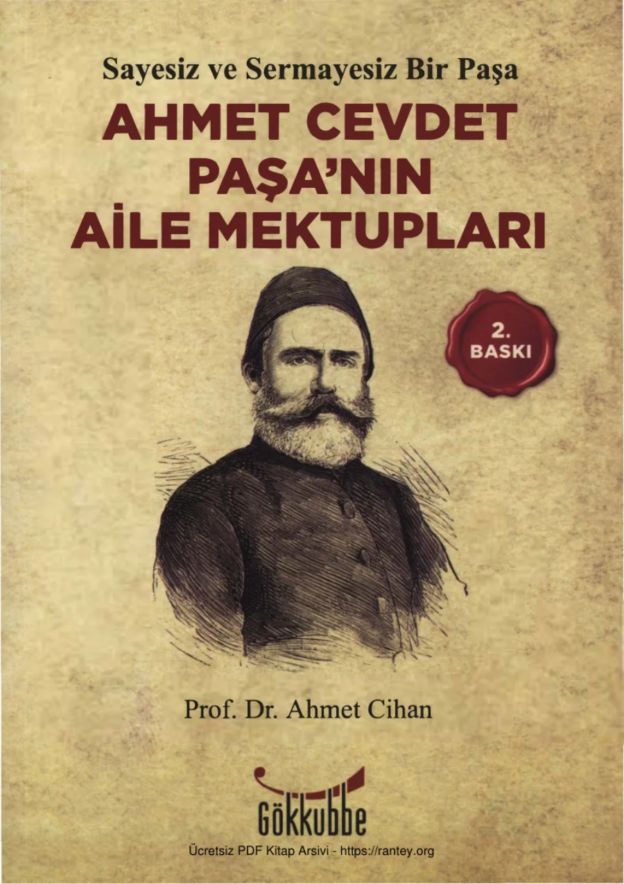Ahmet Cevdet Paşanın Aile Mektupları Gökkubbe Yayınları kapak görseli