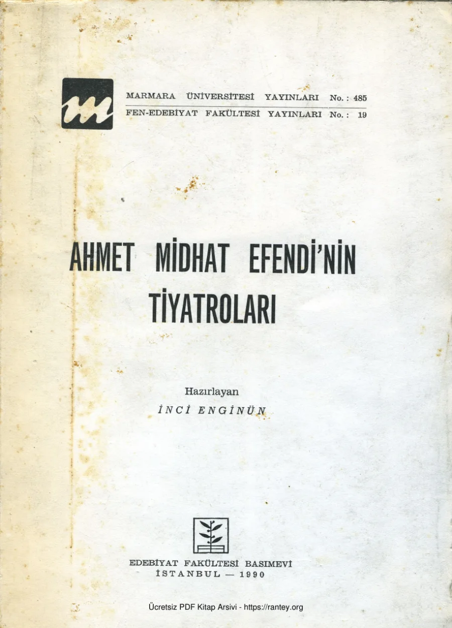Ahmet Mithat Efendinin Tiyatroları kapak görseli