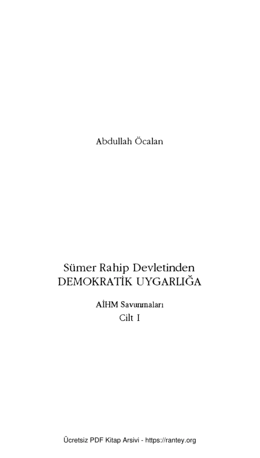 AİHM Savunmaları Cilt 1 kapak görseli