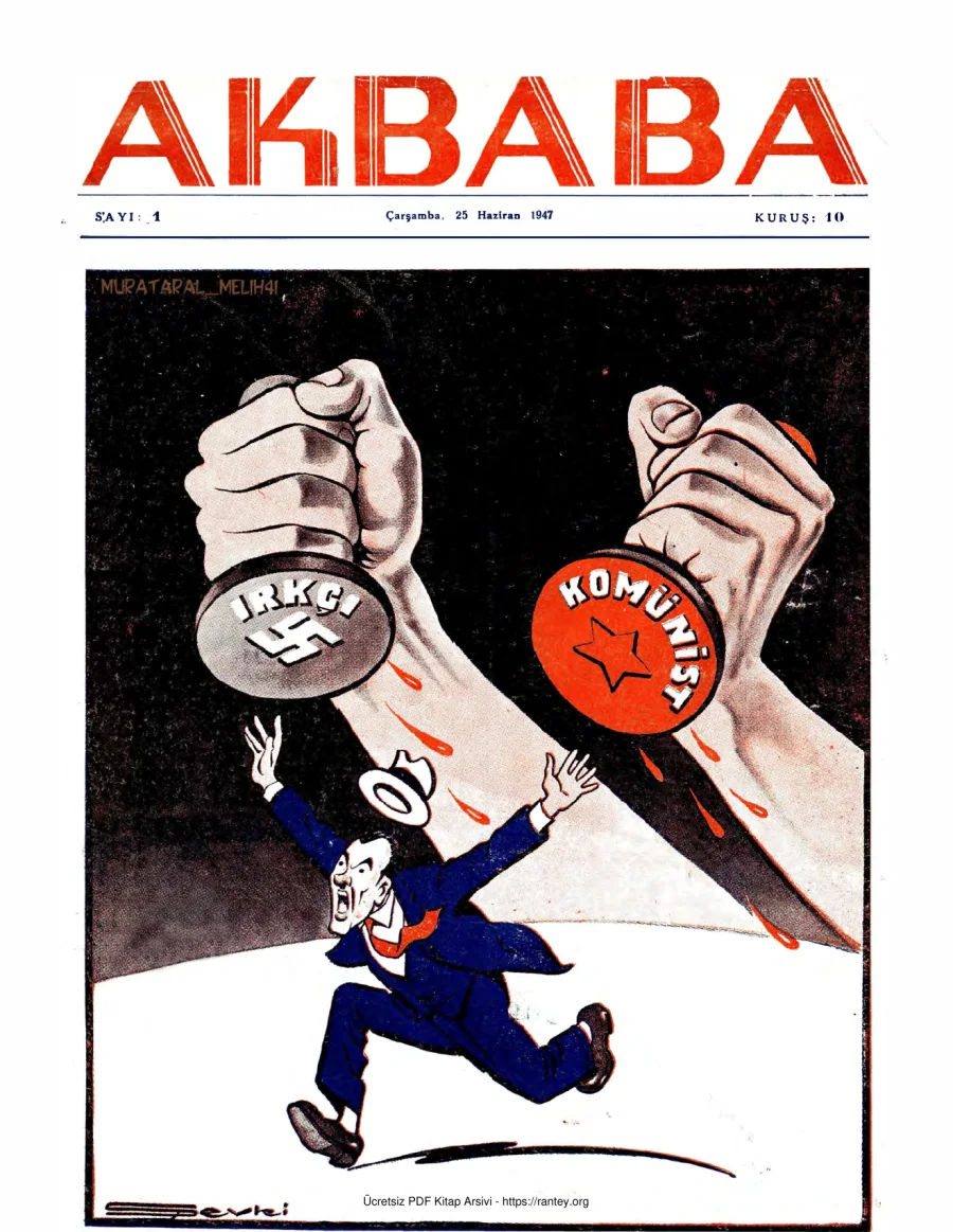 Akbaba 1947 Sayı 001 kapak görseli