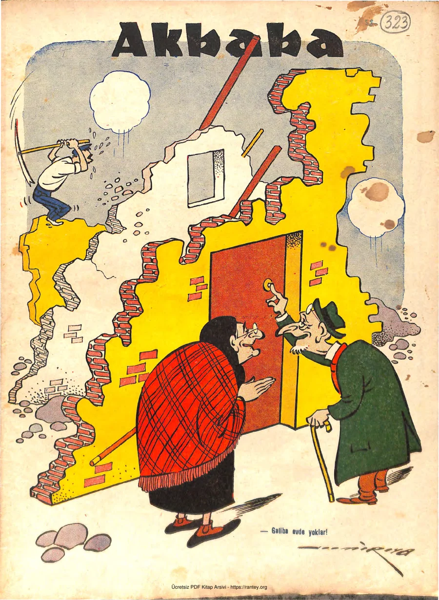 Akbaba 1958 Sayı 323 kapak görseli