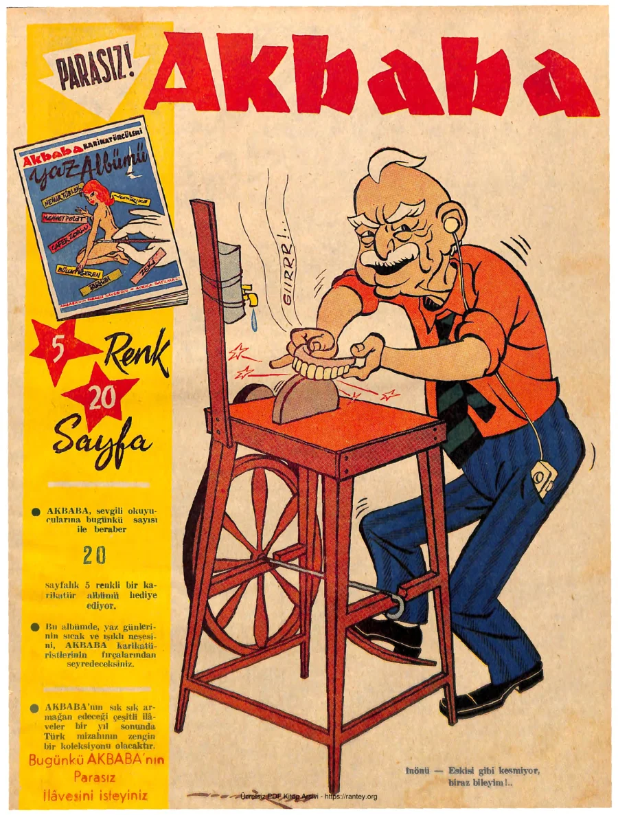 Akbaba 1962 Sayı 052 kapak görseli