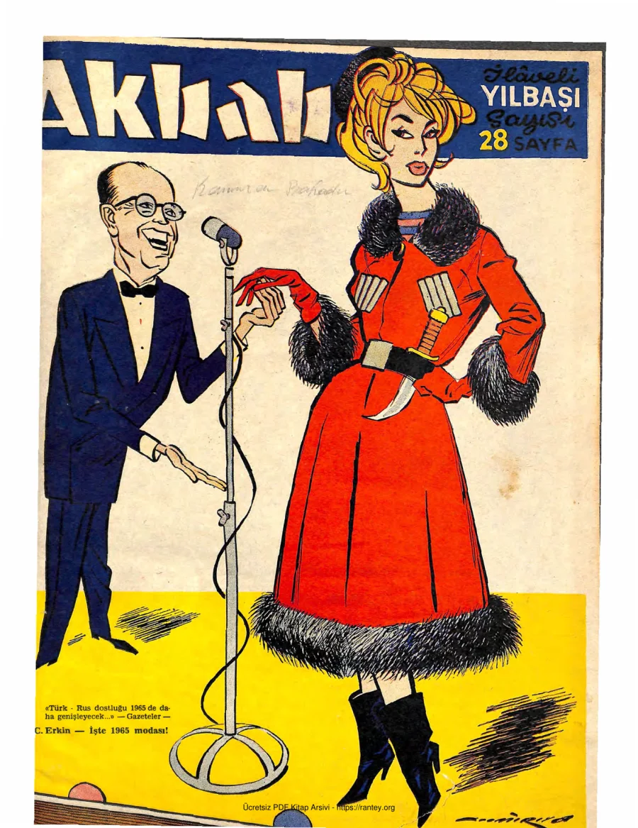 Akbaba 1964 Sayı 001 kapak görseli