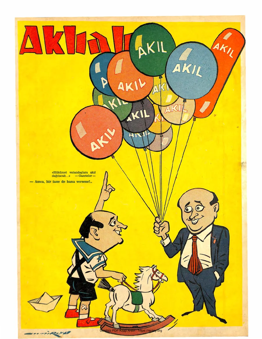 Akbaba 1966 Sayı 011 kapak görseli