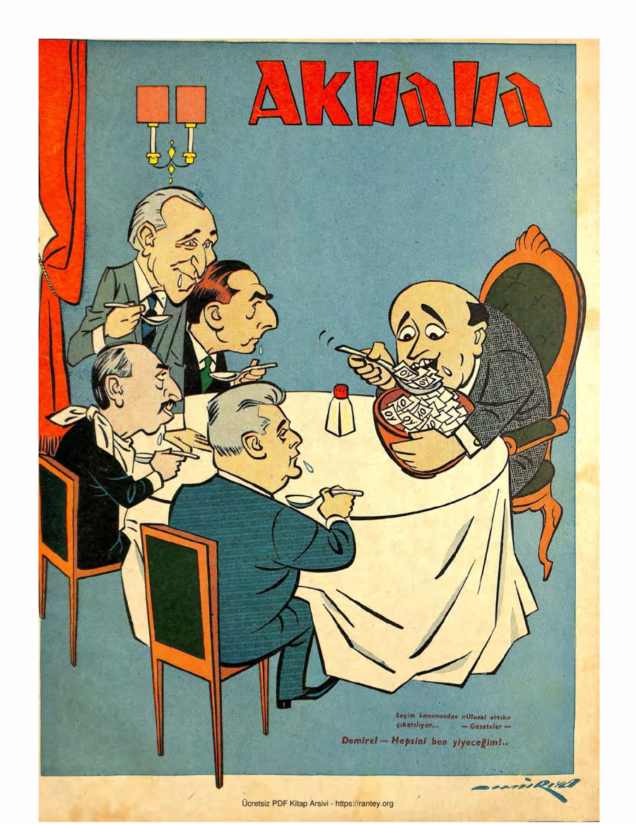 Akbaba 1966 Sayı 013 kapak görseli
