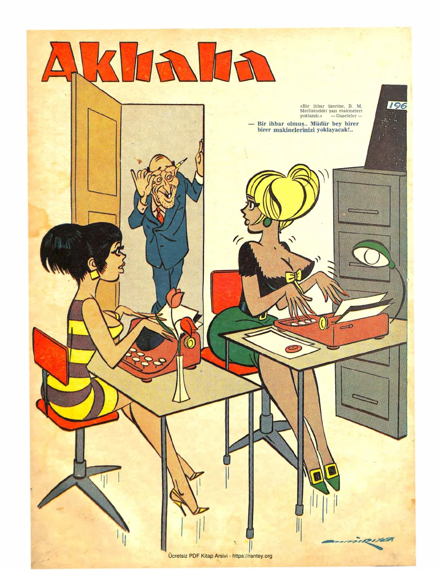 Akbaba 1966 Sayı 022 kapak görseli