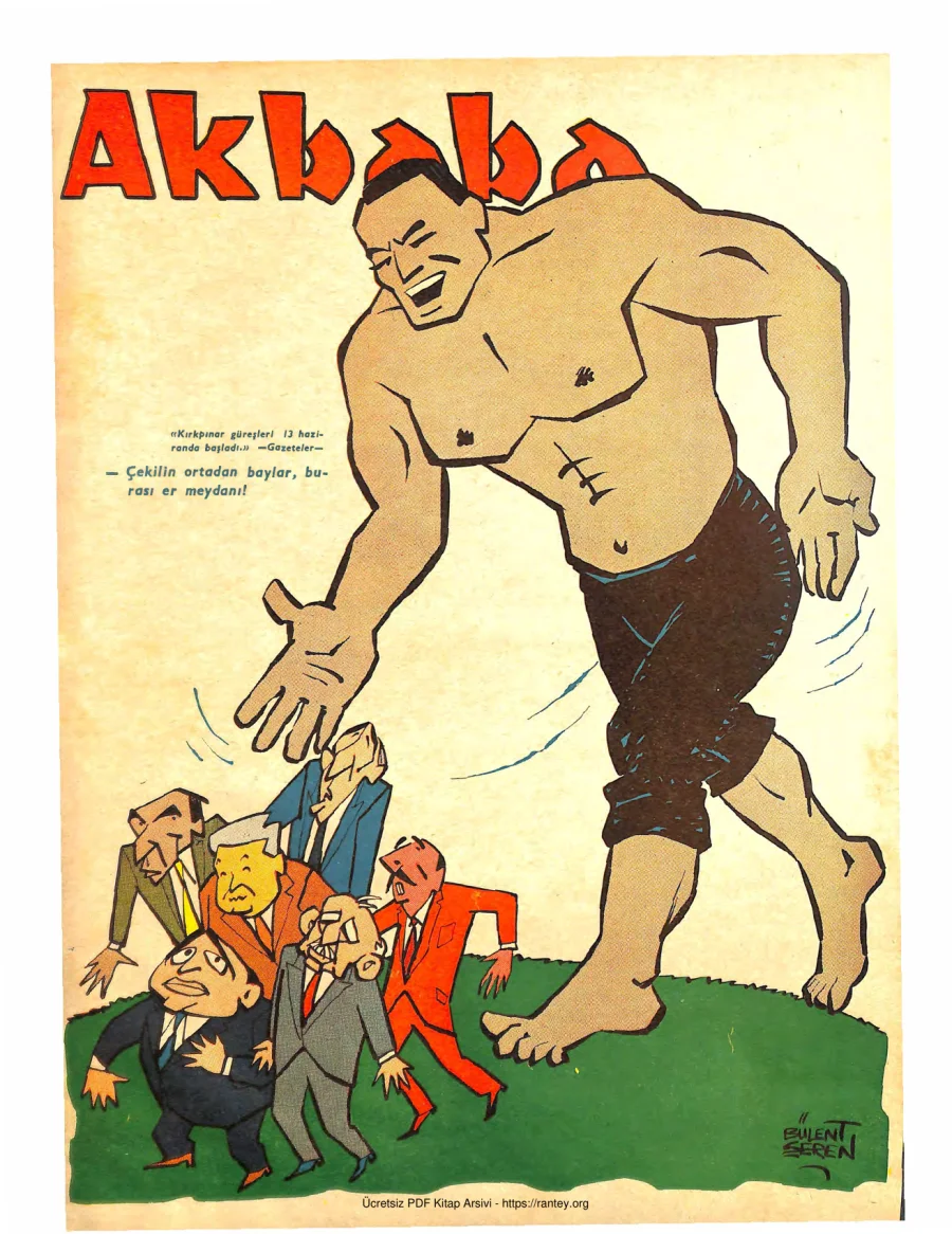 Akbaba 1966 Sayı 025 kapak görseli