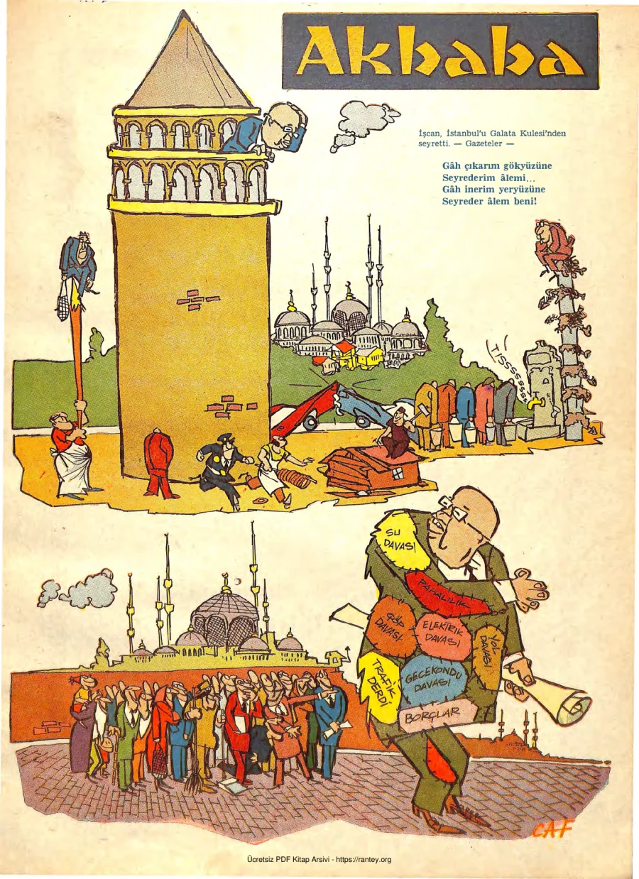 Akbaba 1967 Sayı 043 kapak görseli