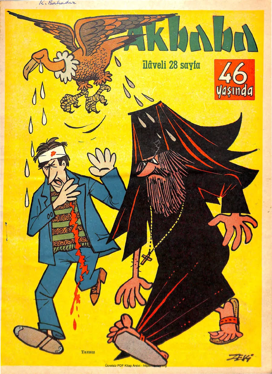 Akbaba 1967 Sayı 050 kapak görseli