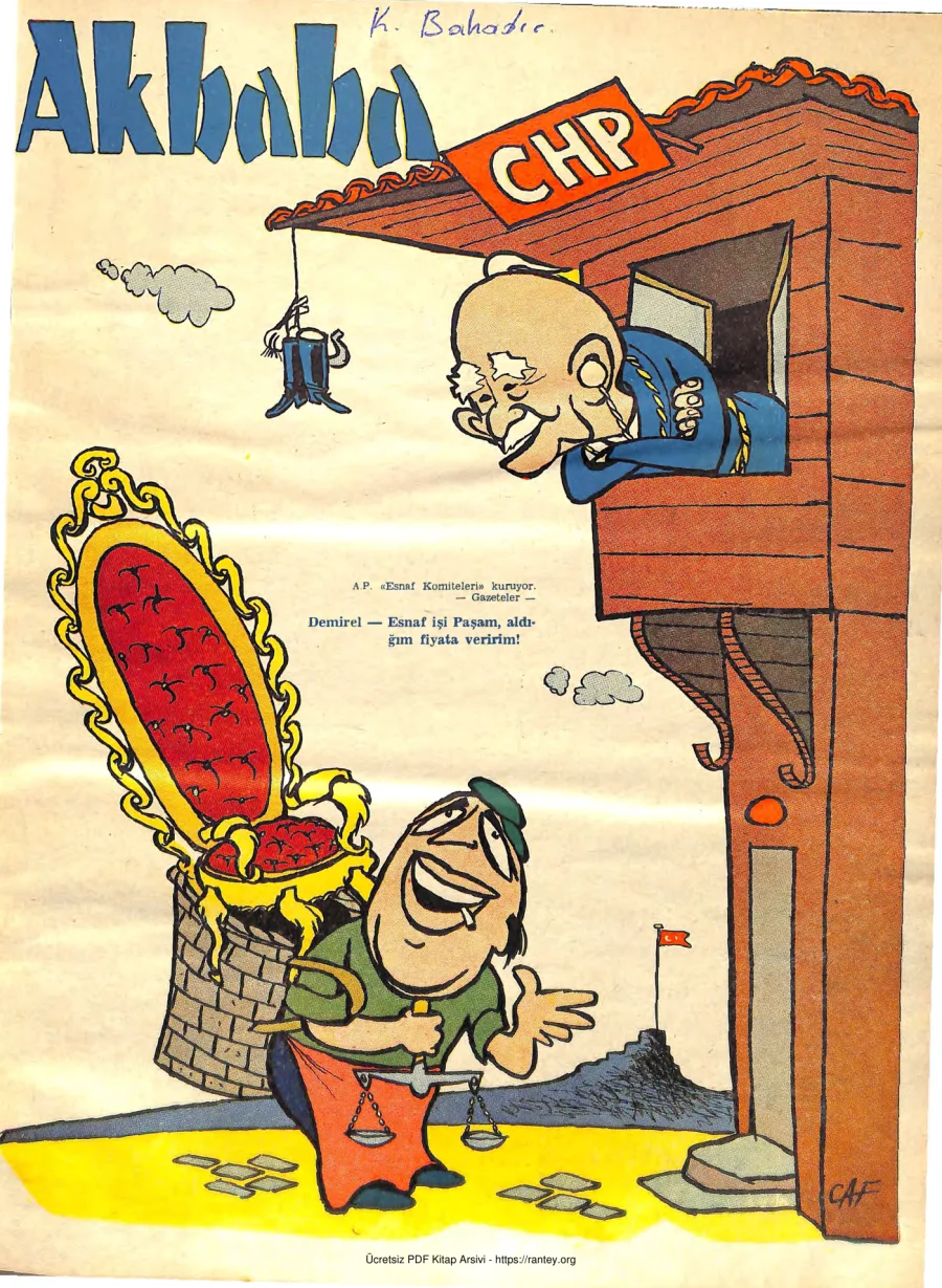 Akbaba 1968 Sayı 035 kapak görseli