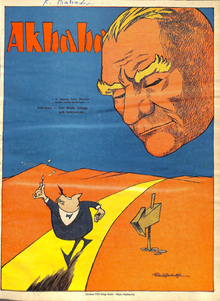 Akbaba 1968 Sayı 036 kapak görseli