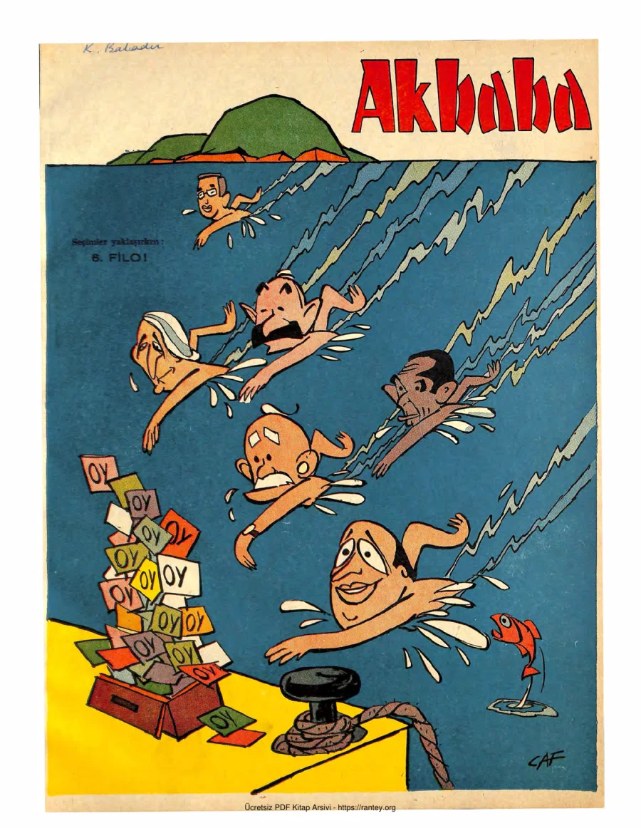 Akbaba 1969 Sayı 009 kapak görseli